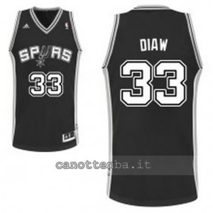 Canotta boris diaw #33 san antonio spurs revolution 30 nero