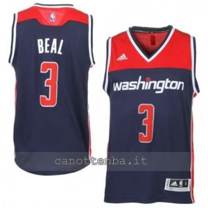 Canotta bradley beal #3 washington wizards 2014-2015 blu