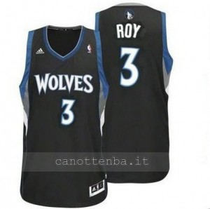 Canotta brandon roy #3 minnesota timberwolves revolution 30 nero