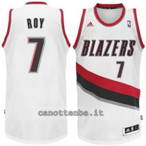Canotta brandon roy #7 portland trail blazers revolution 30 bianca