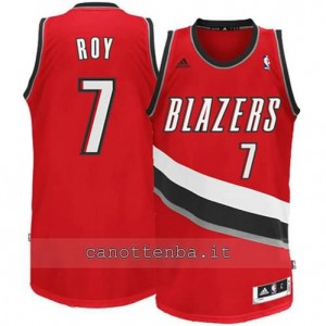 Canotta brandon roy #7 portland trail blazers revolution 30 rosso