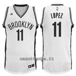 Canotta brook lopez #11 brooklyn nets revolution 30 bianca