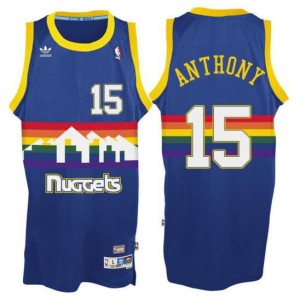 Canotta carmelo anthony 15 denver nuggets classico blu