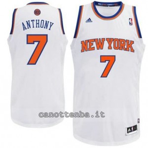 Canotta carmelo anthony #7 new york knicks revolution 30 bianca