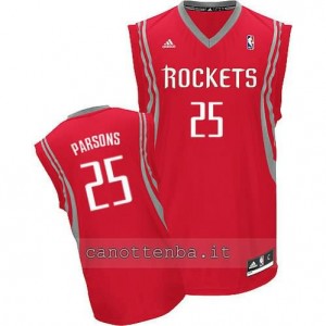 Canotta chandler parsons #25 houston rockets revolution 30 rosso