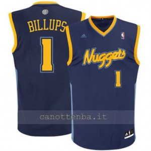 Canotta chauncey billups #1 denver nuggets revolution 30 blu