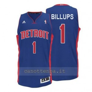 Canotta chauncey billups #1 detroit pistons blu