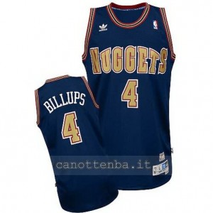 Canotta chauncey billups #4 denver nuggets soul blu