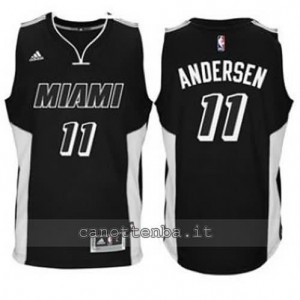 Canotta chris andersen #11 miami heat 2014-2015 nero