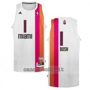 Canotta chris bosh #1 miami heat floridian bianca