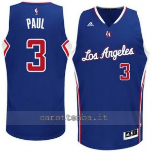 Canotta chris paul #3 los angeles clippers 2014-2015 blu