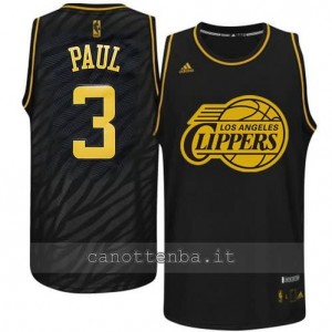 Canotta chris paul #3 los angeles clippers moda nero