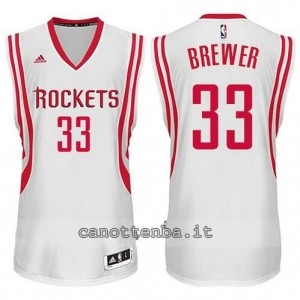 Canotta corey brewer #33 houston rockets 2014-2015 bianca