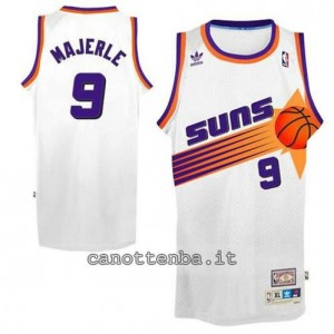 Canotta dan majerle #9 phoenix suns soul bianca