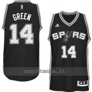 Canotta danny green #14 san antonio spurs 2014-2015 nero