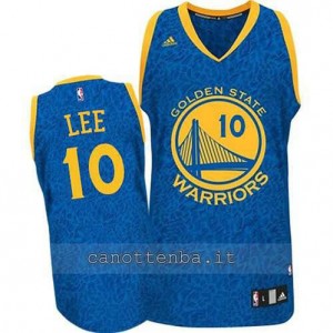 Canotta david lee #10 golden state warriors leopard