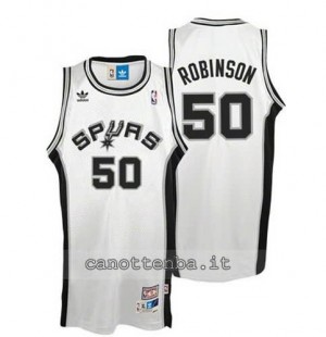 Canotta david robinson #50 san antonio spurs bianca