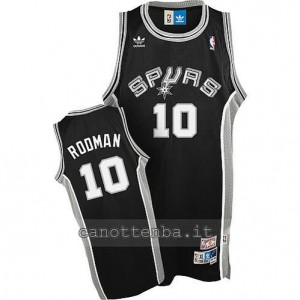 Canotta dennis rodman #10 san antonio spurs soul nero