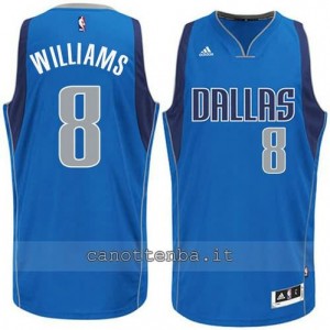 Canotta deron williams #8 dallas mavericks 2015 blu