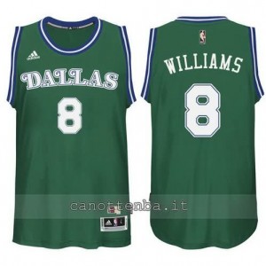 Canotta deron williams #8 dallas mavericks classico verde