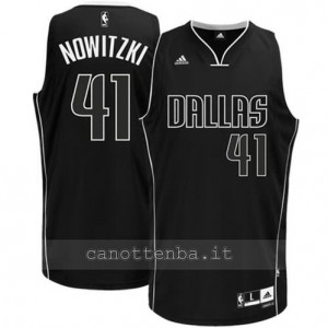 Canotta dirk nowitzki #41 dallas mavericks swingman nero