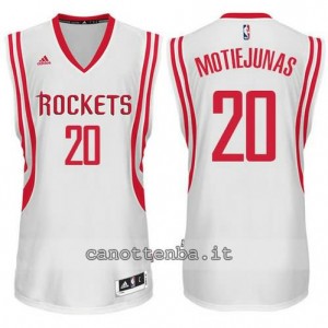 Canotta donatas motiejunas #20 houston rockets swingman bianca