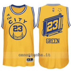 Canotta draymond green #23 golden state warriors classico giallo