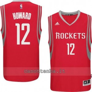 Canotta dwight howard #12 houston rockets 2014-2015 rosso