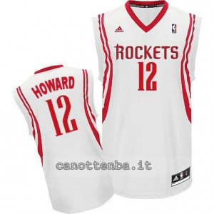 Canotta dwight howard #12 houston rockets revolution 30 bianca