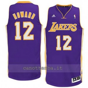 Canotta dwight howard #12 los angeles lakers revolution 30 porpora
