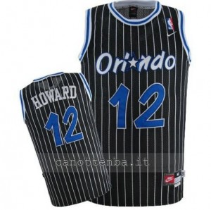 Canotta dwight howard #12 orlando magic soul nero