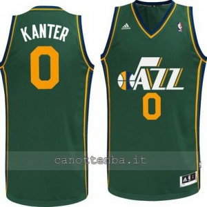 Canotta enes kanter #0 utah jazz revolution 30 verde