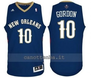 Canotta eric gordon #10 new orleans pelicans revolution 30 blu