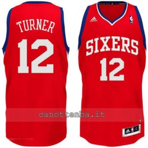 Canotta evan turner #12 philadelphia 76ers revolution 30 rosso