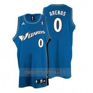 Canotta gilbert arenas #0 washington wizards blu