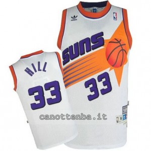 Canotta grant hill #33 phoenix suns classico bianca