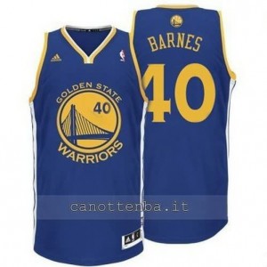 Canotta harrison barnes #40 golden state warriors revolution 30 blu