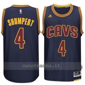 Canotta iman shumpert #4 cleveland cavaliers 2014-2015 blu