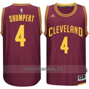 Canotta iman shumpert #4 cleveland cavaliers 2014-2015 rosso