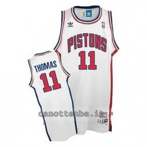 Canotta isiah thomas #11 detroit pistons bianca