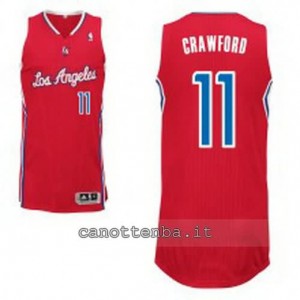 Canotta jamal crawford #11 los angeles clippers revolution 30 rosso