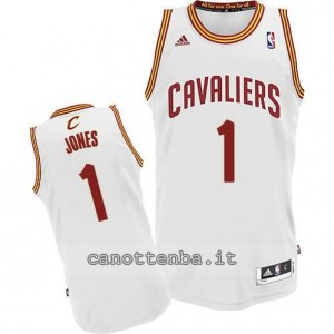 Canotta james jones #1 cleveland cavaliers revolution 30 bianca