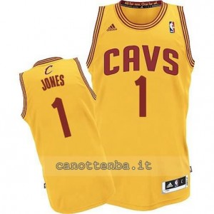 Canotta james jones #1 cleveland cavaliers revolution 30 giallo