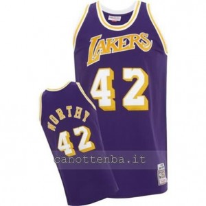 Canotta james worthy #42 los angeles lakers 1984-1985 retro