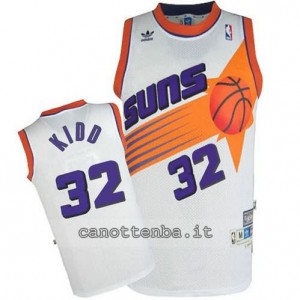 Canotta jason kidd #32 phoenix suns classico bianca