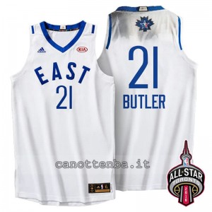 Canotta jimmy butler #21 nba all star 2016 bianca