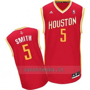 Canotta josh smith #5 houston rockets revolution 30 rosso