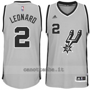 Canotta kawhi leonard #2 san antonio spurs 2014-2015 grigio