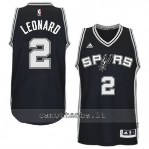 Canotta kawhi leonard #2 san antonio spurs 2014-2015 nero