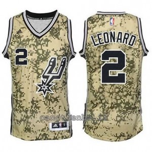 Canotta kawhi leonard #2 san antonio spurs camo